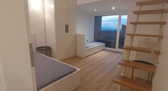 Študentske sobe v 4-sobnem stanovanju