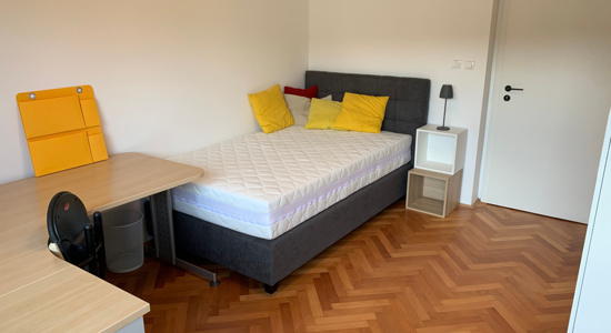 Nadstandardna enoposteljna soba z balkonom